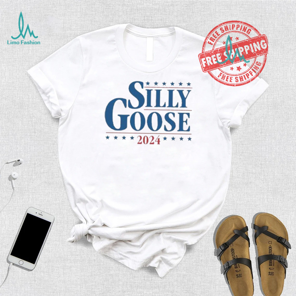 Official Silly Goose 2024 white t shirt Official Silly Goose 2024 white t shirt