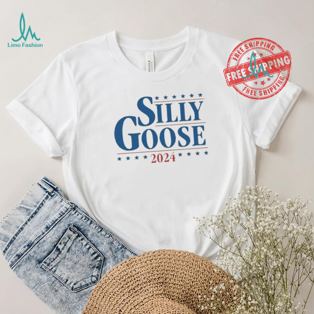 Official Silly Goose 2024 white t shirt Official Silly Goose 2024 white t shirt