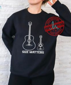 Official Size Matters Guitar Shirt