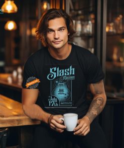 Official Slash July 17, 2024 Denver, CO Mission Ballroom Poster Shirt