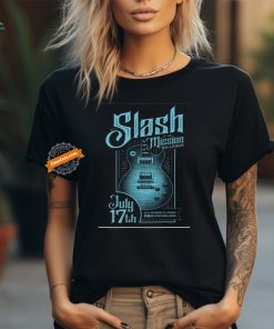 Official Slash July 17, 2024 Denver, CO Mission Ballroom Poster Shirt