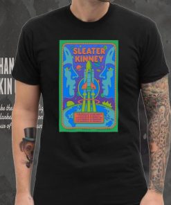 Official Sleater Kinney North American Tour 2024 Poster Shirt