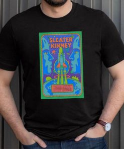 Official Sleater Kinney North American Tour 2024 Poster Shirt