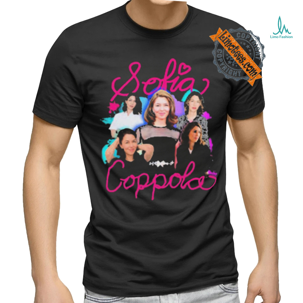 Official Sofia Coppola photos t shirt Official Sofia Coppola photos t shirt
