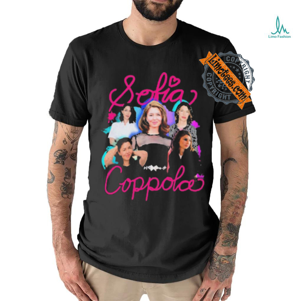 Official Sofia Coppola photos t shirt Official Sofia Coppola photos t shirt