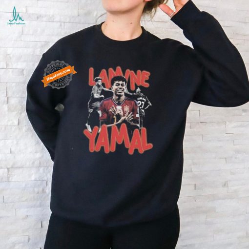 Official Spain Lamine Yamal Euro 2024 T Shirt