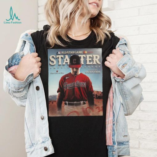 Official Steven Kwan Cleveland Guardians Starter America League First Time All Star Game 2024 Shirt