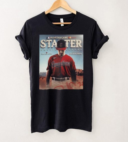 Official Steven Kwan Cleveland Guardians Starter America League First Time All Star Game 2024 Shirt
