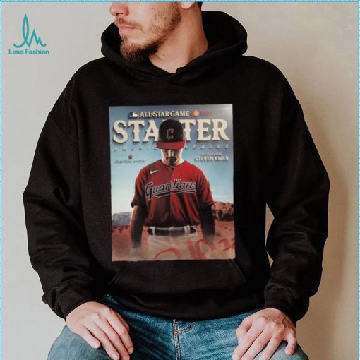 Official Steven Kwan Cleveland Guardians Starter America League First Time All Star Game 2024 Shirt