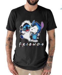 Official Stitch And Snoopy Peanuts Best Friends For Life Disney Fan T Shirt