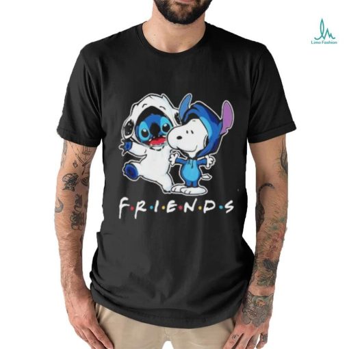 Official Stitch And Snoopy Peanuts Best Friends For Life Disney Fan T Shirt