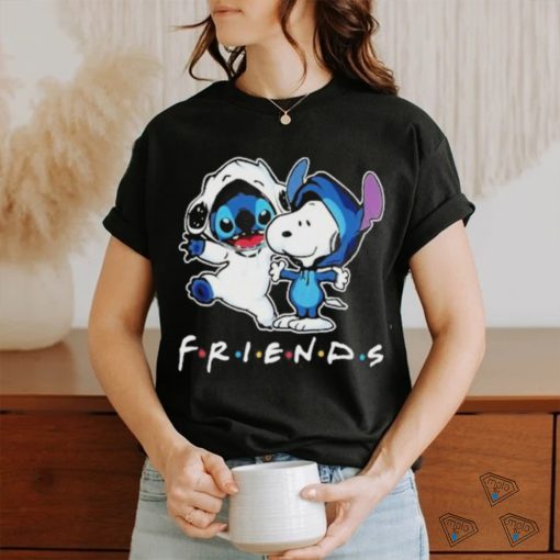 Official Stitch And Snoopy Peanuts Best Friends For Life Disney Fan T Shirt