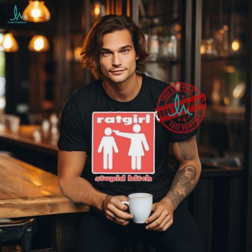 Official Stray rats ratgirl stupid bitch ringer T shirt