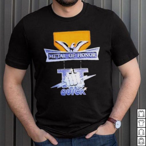 Official T.T. Quick Metal Of Honor Tour Shirt