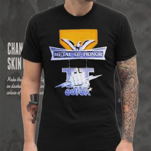 Official T.T. Quick Metal Of Honor Tour Shirt
