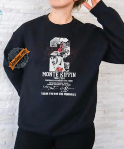 Official Tampa Bay Buccaneers Monte Kiffin Thank You For The Memories Signatures shirt