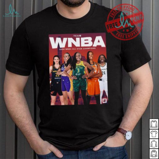 Official Team WNBA 2024 WNBA All Star Champions shirt