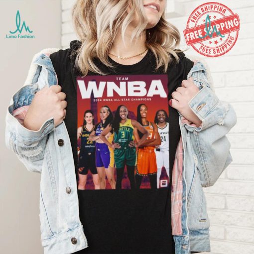 Official Team WNBA 2024 WNBA All Star Champions shirt