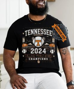 Official Tennessee Baseball 2024 College World Series Champions t shirt