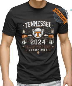Official Tennessee Baseball 2024 College World Series Champions t shirt, hoodie, sweater, long sleeve and tank top Official Tennessee Baseball 2024 College World Series Champions t shirt