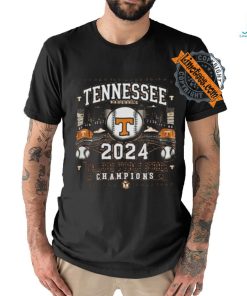 Official Tennessee Baseball 2024 College World Series Champions t shirt, hoodie, sweater, long sleeve and tank top Official Tennessee Baseball 2024 College World Series Champions t shirt