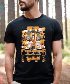 Official Tennessee Volunteers Team Player Baseball 2024 National Champs T Shirt