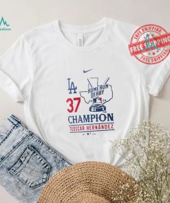 Official Teoscar Hernandez Los Angeles Dodgers Nike 2024 MLB Home Run Derby Champion T Shirt