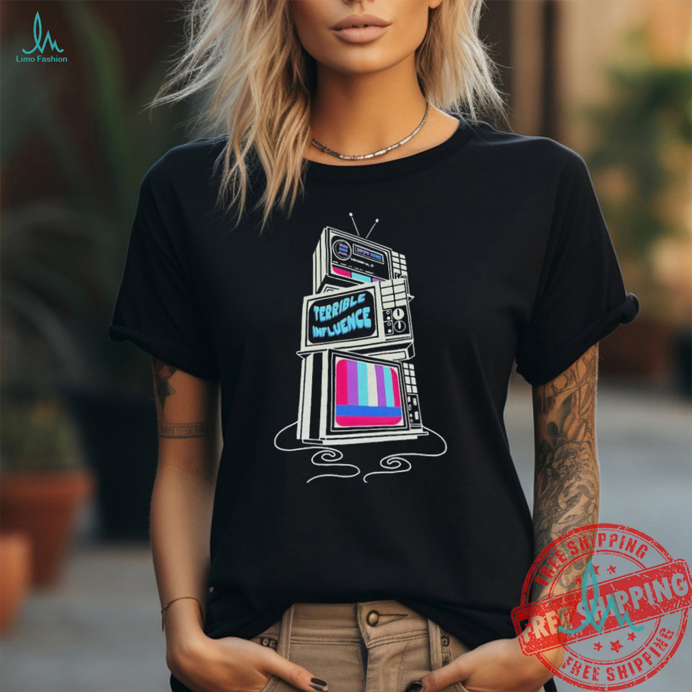 Official Terrible Influence Tour Tv Danandphil Painting t shirt Official Terrible Influence Tour Tv Danandphil Painting t shirt