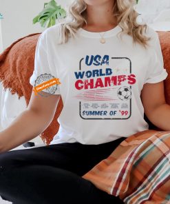 Official The 99ers 25 Year USA World Champs Summer Of ’99 t shirt
