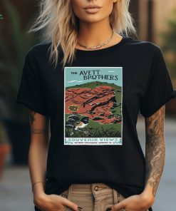 Official The Avett Brothers July 5 2024 Red Rocks Amphitheatre in Morrison CO Poster Shirt
