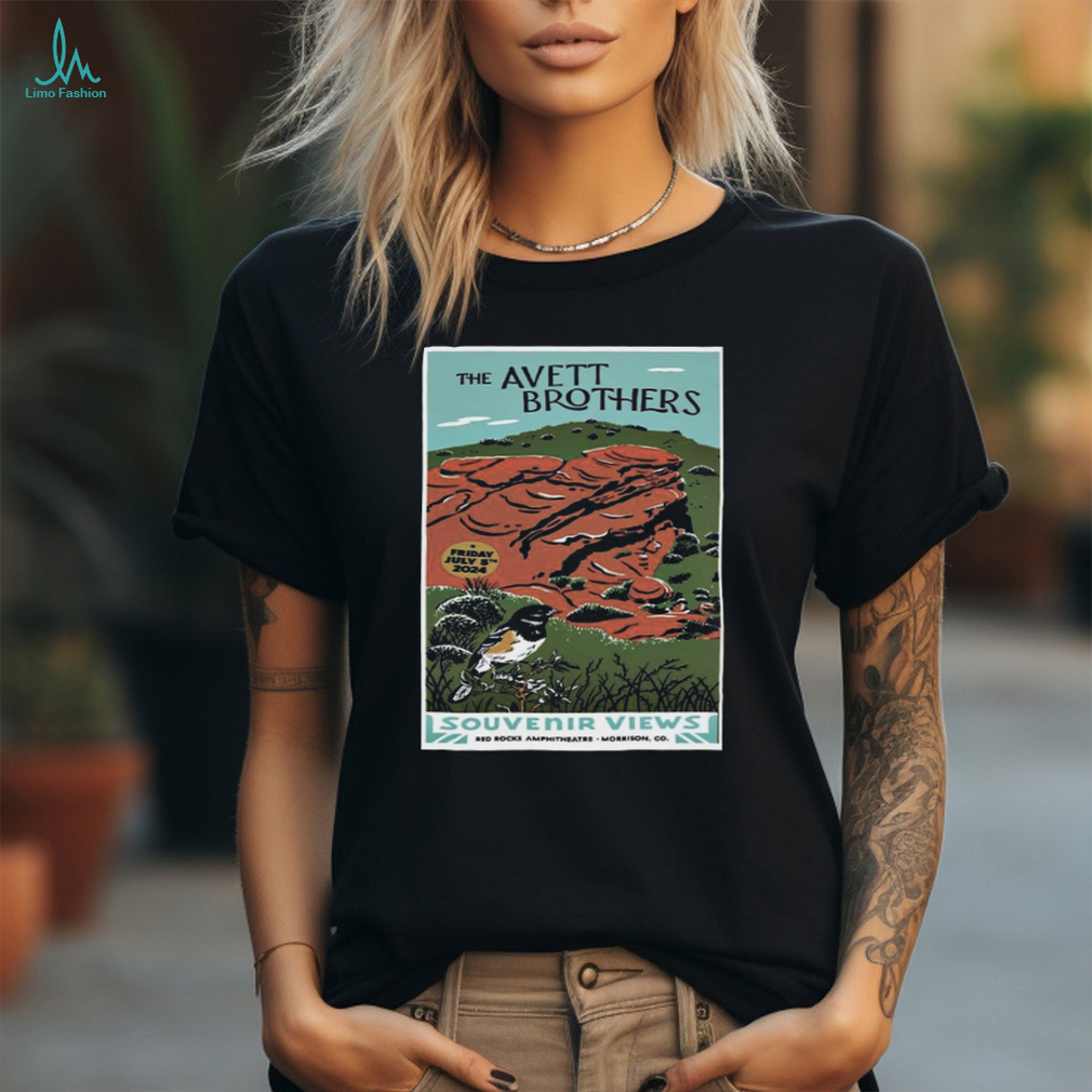 Official The Avett Brothers July 5 2024 Red Rocks Amphitheatre in Morrison CO Poster Shirt Official The Avett Brothers July 5 2024 Red Rocks Amphitheatre in Morrison CO Poster Shirt