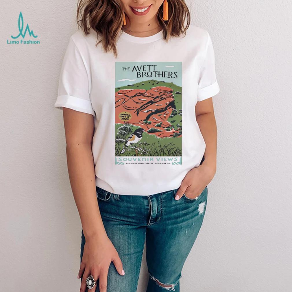 Official The Avett Brothers July 5 2024 Red Rocks Morrison CO Poster Shirt Official The Avett Brothers July 5 2024 Red Rocks Morrison CO Poster Shirt