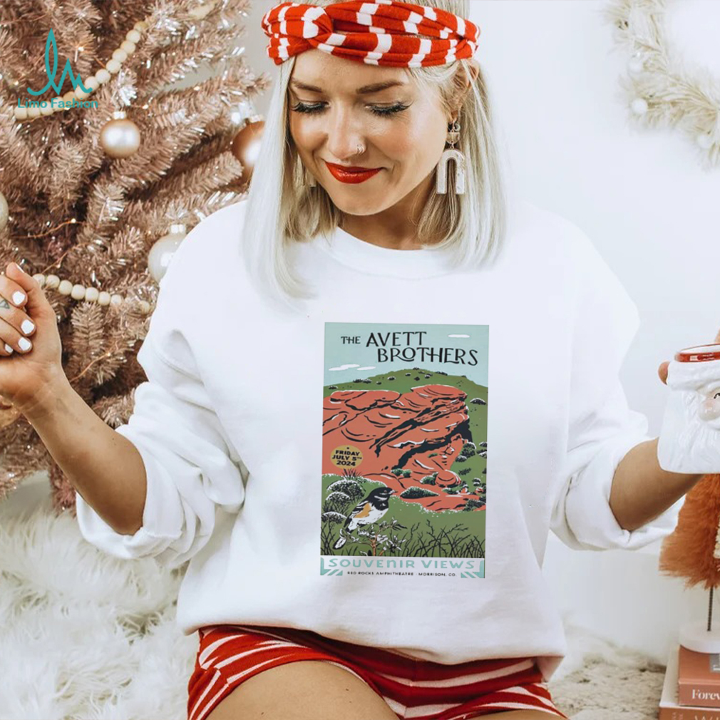 Official The Avett Brothers July 5 2024 Red Rocks Morrison CO Poster Shirt Official The Avett Brothers July 5 2024 Red Rocks Morrison CO Poster Shirt