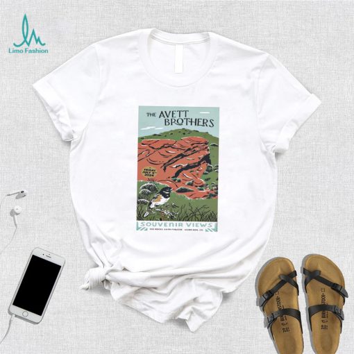 Official The Avett Brothers July 5 2024 Red Rocks Morrison CO Poster Shirt