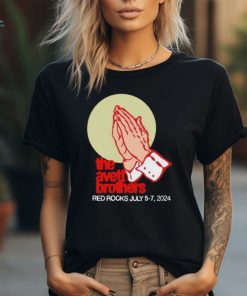 Official The Avett Brothers July 5 7 2024 Red Rocks Shirt