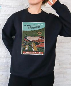 Official The Avett Brothers July 6 2024 Red Rocks Amphitheatre in Morrison CO Poster Shirt