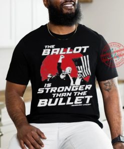 Official The Ballot Is Stronger Than The Bullet t shirt
