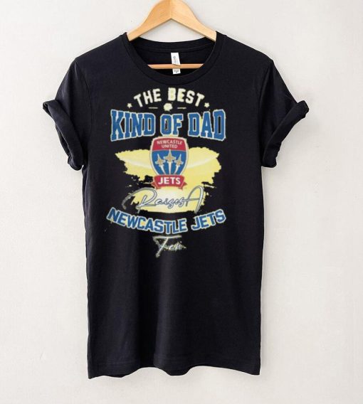 Official The Best Kind Of Dad Newcastle Jets T Shirt