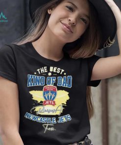 Official The Best Kind Of Dad Newcastle Jets T Shirt