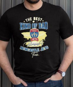 Official The Best Kind Of Dad Newcastle Jets T Shirt