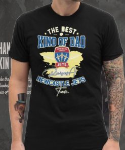 Official The Best Kind Of Dad Newcastle Jets T Shirt