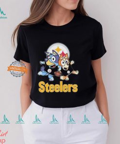 Official The Bluey Pittsburgh Steelers logo shirt