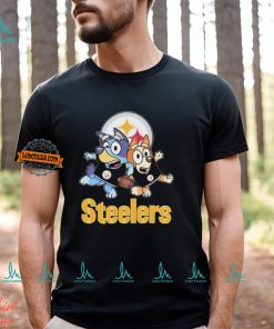 Official The Bluey Pittsburgh Steelers logo shirt