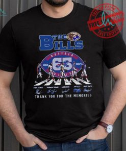 Official The Buffalo Bills Abbey Road 1959 2024 Thank You For The Memories Signatures shirt