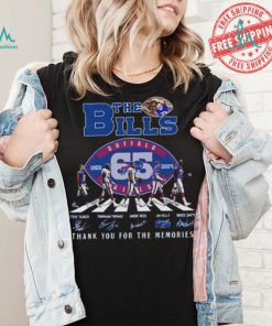 Official The Buffalo Bills Abbey Road 1959 2024 Thank You For The Memories Signatures shirt