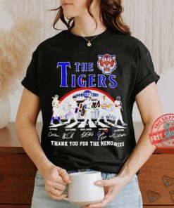 Official The Detroit Tigers 1894 2024 Signature Thank You For The Memories Unisex T Shirt
