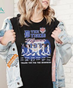Official The Detroit Tigers Abbey Road Thank You For The Memories Signatures Shirt