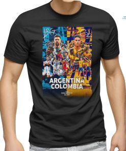 Official The Grand Final Of The Conmebol Copa America USA 2024 Is Set Argentina Vs Colombia shirt