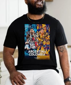 Official The Grand Final Of The Conmebol Copa America USA 2024 Is Set Argentina Vs Colombia shirt