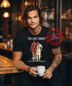 Official The Last Dance Messi & Ronaldo Thank You For The Memories T Shirt